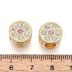 Стойки покрытие сплава горный хрусталь европейских бусы FIND-N011-03KCG