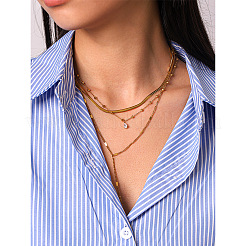 Collier à une chaîne pour femme&nbsp;WGE5E69-01