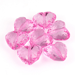 Прозрачные акриловые бусины&nbsp;X-PL318Y-4