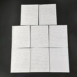 Набор наклеек для кладовой из ПВХ DIY-G036-03