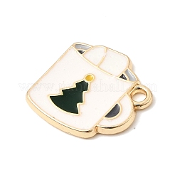 Рождественская тематическая стойка с покрытием из сплава эмали подвески&nbsp;LS-X-PALLOY-O109-29LG