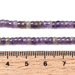 Natürlichen Amethyst heishi Perlen Stränge&nbsp;LS-G-A299-A13-01