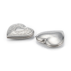 Не тускнеющие подвески-медальоны из хирургической нержавеющей стали 316 STAS-C026-01P