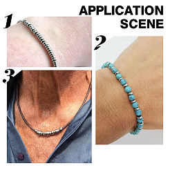 200 шт. бусины из нержавеющей стали марки 304 STAS-AR0001-92