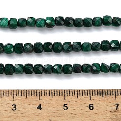 Природного малахита бисер нитей&nbsp;X-G-C262-C02-4mm