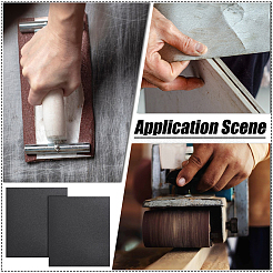 Наждачная бумага прямоугольник DIY-WH0723-077A