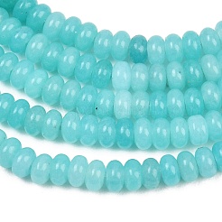 Chapelets de perles de jade blanche naturelle&nbsp;G-L635-A02-4x2mm-08