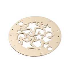 Долговечные латунные подвески-коннекторы с покрытием&nbsp;KK-K366-42KCG