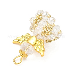 Подвески гальванизируйте стекла&nbsp;PALLOY-MZ00918-06