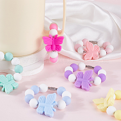 6 шт. силиконовые подвески для бокалов для вина&nbsp;HJEW-SC00132