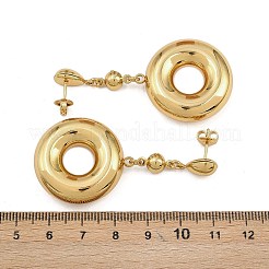 Серьги-гвоздики из нержавеющей стали 304 EJEW-P325-04C-G