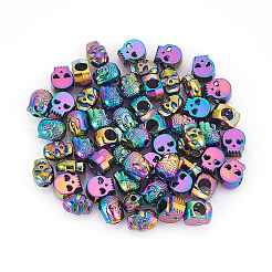 30 шт. 3 стиля стойка покрытие сплав европейские бусины PALLOY-NB0003-86