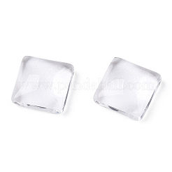 Cabochon in vetro trasparente&nbsp;LS-GGLA-WH0034-07