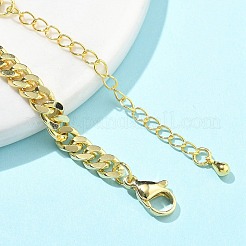 Латунь микро проложить кубические циркониевые браслеты BJEW-S158-05G