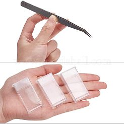 304ステンレススチールビーズピンセット  プラスチック製ビーズ収納容器とラベル貼付機  ステンレス鋼色  13x22.5x5.5cm  64個/セット&nbsp;TOOL-PH0016-77