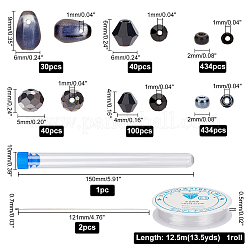 Набор для изготовления браслета из стеклянных бусин своими руками&nbsp;DIY-PH0006-42