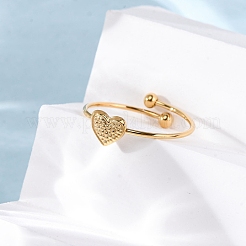 Кольцо-манжета из нержавеющей стали 304 для женщин RJEW-A071-01D-G