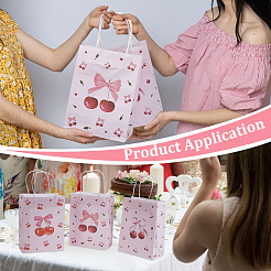 12 шт. подарочные бумажные пакеты с рисунком вишни&nbsp;CARB-UN0001-02