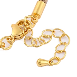 Изготовление браслетов из нейлоновых шнуров&nbsp;AJEW-P116-02G-30