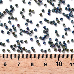 Perline di semi di vetro rotonde di grado 12/0&nbsp;X-SEED-Q008-M605