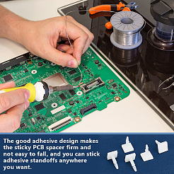 150 шт. нейлоновых самоклеящихся прокладок для поддержки печатной платы&nbsp;FIND-OC0013-98