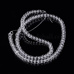 Стекло круглые бусины нити GLAA-O005-A01-3mm