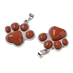 Natürliche rote Jaspis Anhänger&nbsp;G-B194-02P-05