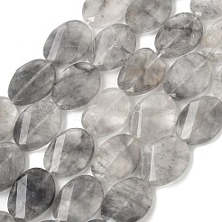 Естественный облачно кварц бисер пряди G-F790-G01-01