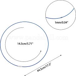 Проволока из нержавеющей стали ожерелье шнура поделки изготовления ювелирных изделий&nbsp;TWIR-UN0001-04