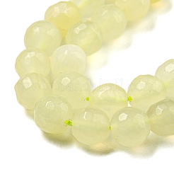 Naturali nuove perle di giada fili&nbsp;G-E571-A03-02