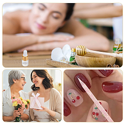 36 шт. пустой стакан с алюминиевыми флаконами-капельницами&nbsp;AJEW-DR0002-44