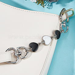 2 шт. 2-цветные эмалевые удлинители для ремешков&nbsp;PURS-BBC0001-02