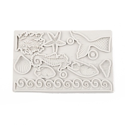 Морские силиконовые Молды&nbsp;X-DIY-R078-33