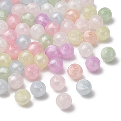 Светящиеся прозрачные акриловые бусины&nbsp;LACR-S001-01