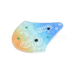 Серия морских организмов в форме веера акриловые подвески&nbsp;OACR-Q101-03E