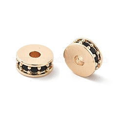 Perline zirconi micro pave  in ottone&nbsp;KK-R216-14KCG-02