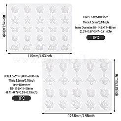 2шт 2 стиля силиконовые Молды для пуговиц своими руками&nbsp;DIY-TA0013-32