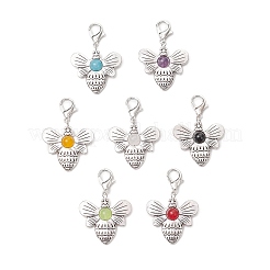 Подвесные украшения в виде пчел&nbsp;HJEW-JM03478