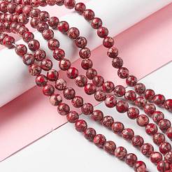 Натуральные имперские нитки из яшмы G-K327-02B