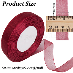 Полиэстер органза ленты SRIB-WH20020-006A