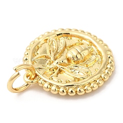 Экологически чистые подвески из латуни с гальваническим покрытием KK-R143-22G