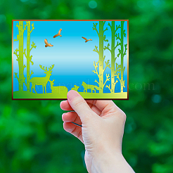 Трафареты для резки штампов из углеродистой стали с лесным оленем DIY-WH0309-1362