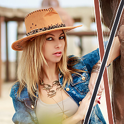 7 шт. 7 стиля резинки для шляп из искусственной кожи DIY-OC0014-31