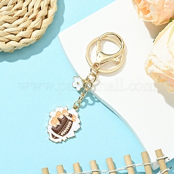 Брелок из эмалевого сплава KEYC-FS00025-3