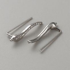 Серьги-каффы из сплава для женщин&nbsp;EJEW-WH0016-42P