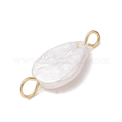 Подвески-коннекторы из натурального жемчуга Кеши PALLOY-JF04243-03