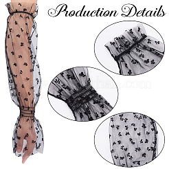 Рукава из полиэстера для велоспорта на открытом воздухе&nbsp;AJEW-WH20067-033B