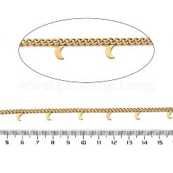 Catene a maglie in acciaio inossidabile 304 placcate ioni (ip)&nbsp;CHS-G041-02G-02