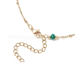 3 шт. 3-цветные цепочки-спутники из нержавеющей стали 304 для женщин NJEW-JN05572