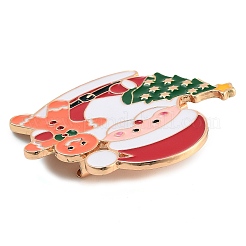 Broches en alliage d'émail sur le thème de Noël&nbsp;JEWB-S022-03C